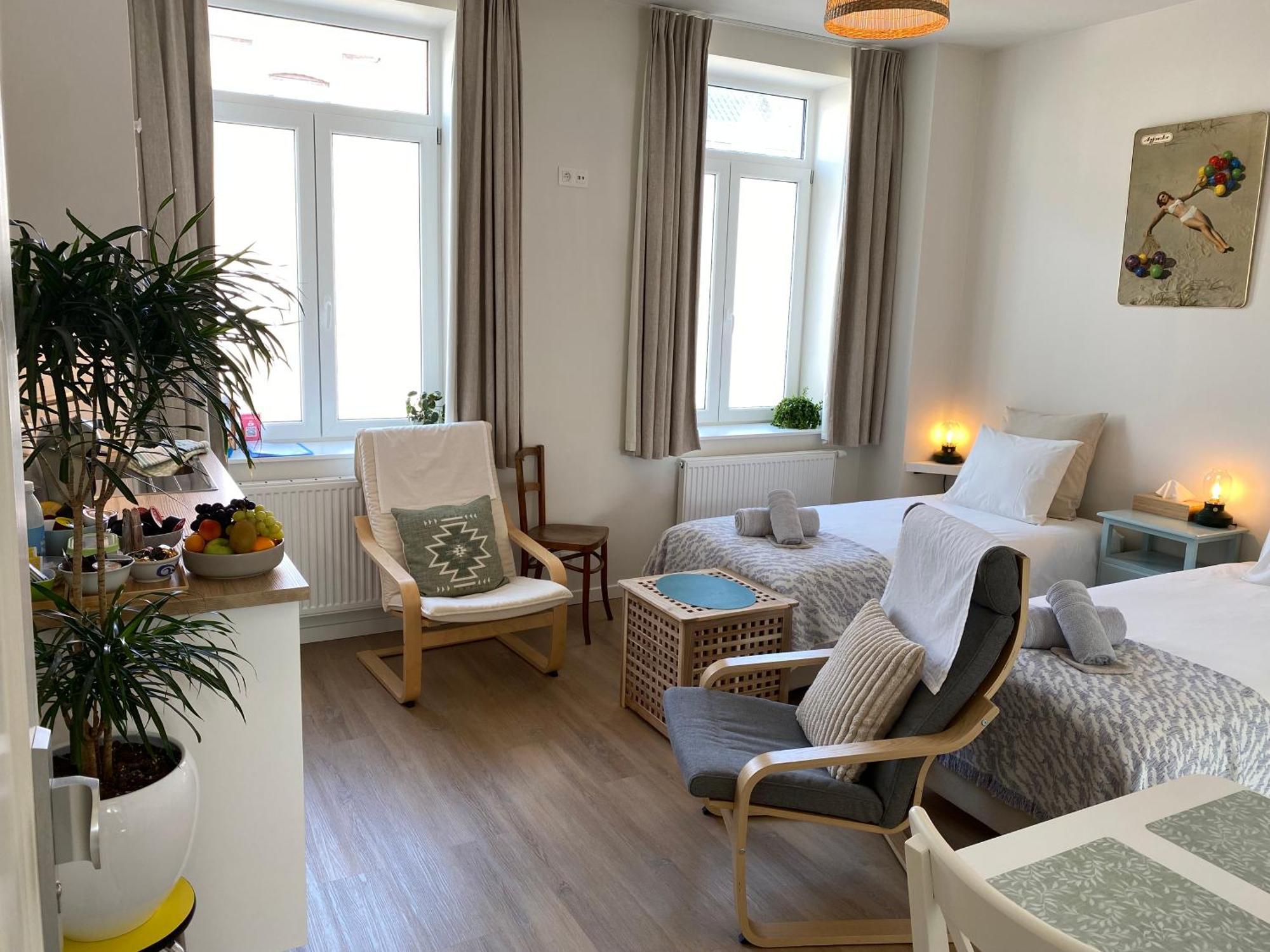 Logies-M Comfort Studios Inc Bikes B&B Ostende Exterior foto