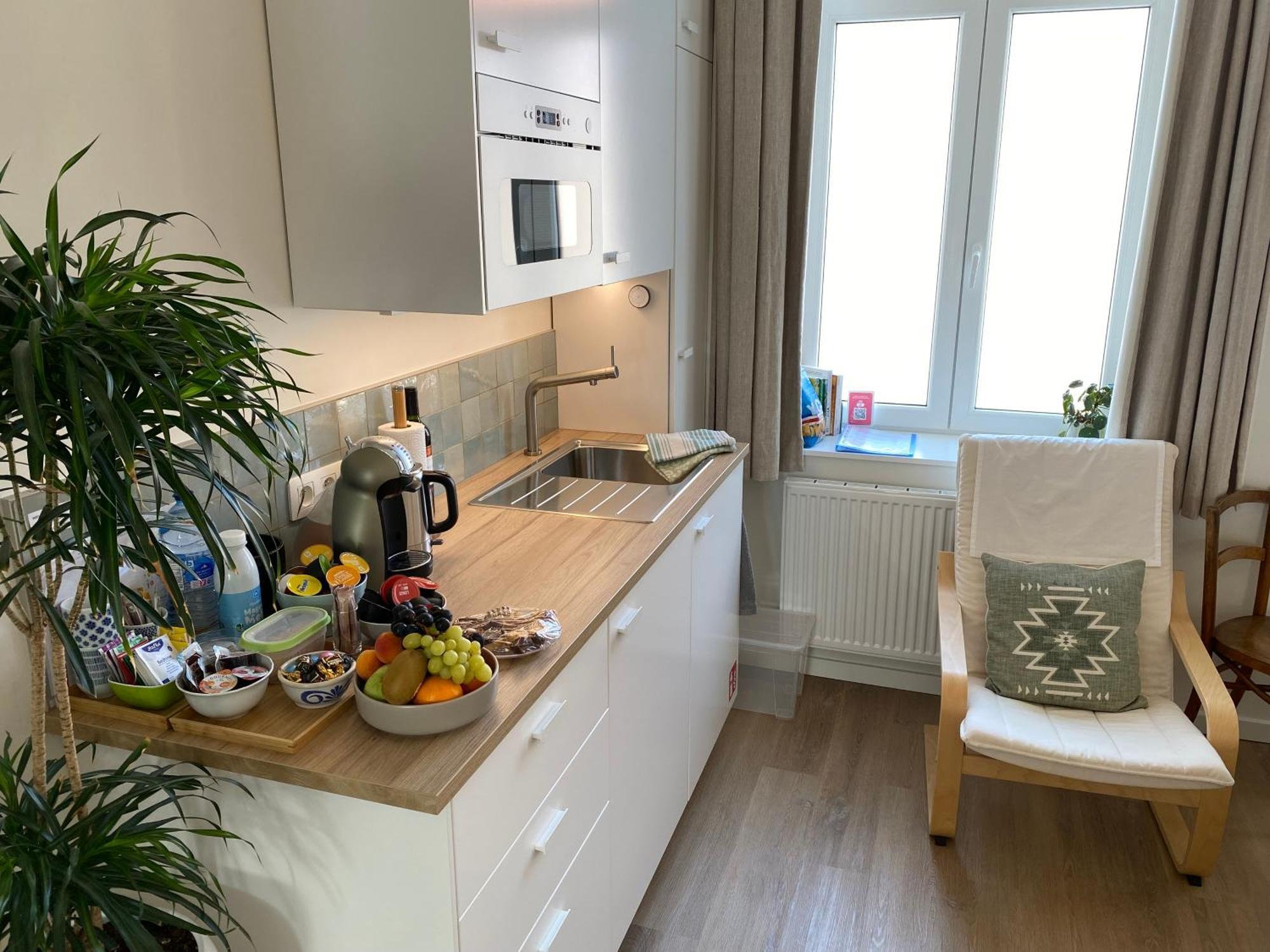 Logies-M Comfort Studios Inc Bikes B&B Ostende Exterior foto